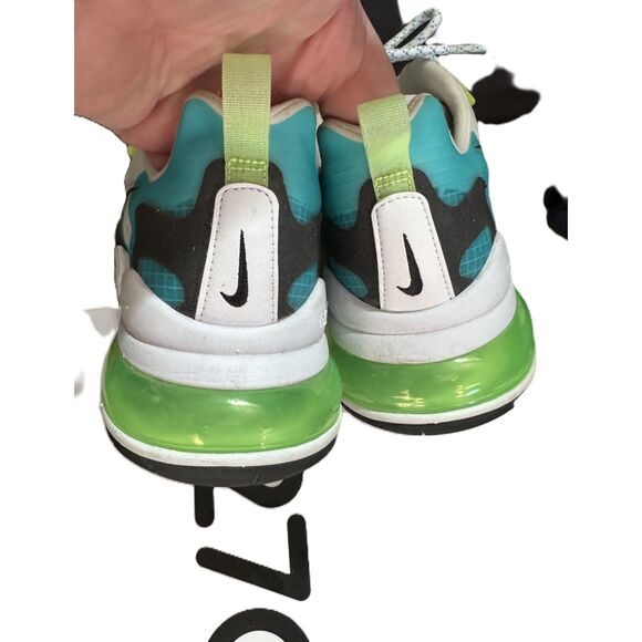NIKE AIR MAX 270 REACT SE - Oracle Aqua/Black/Ghost Green - Size 12 Deadstock main image 5